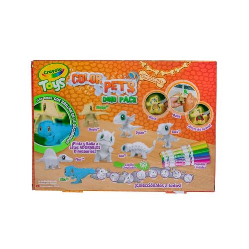 Set Color Pets Dino Pack Crayola Toys