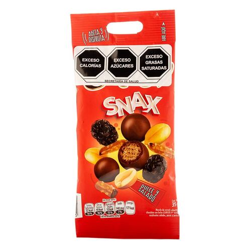 Carlos V Snax Mix Chocolate Bolsa