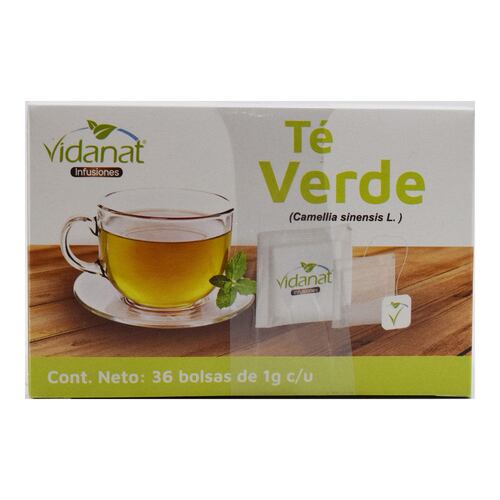 Té Verde Vidanat 36 Sobres
