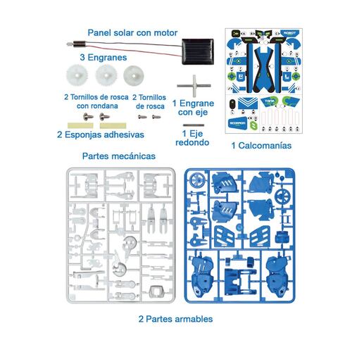 Robot Solar 3 En 1 1718 Mi Alegría