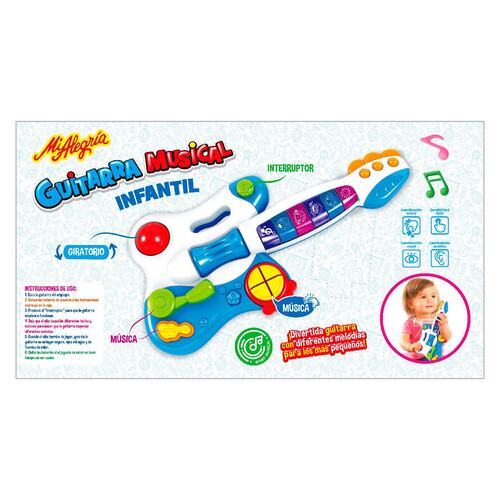 Guitarra Musical Infantil Mi Alegaría