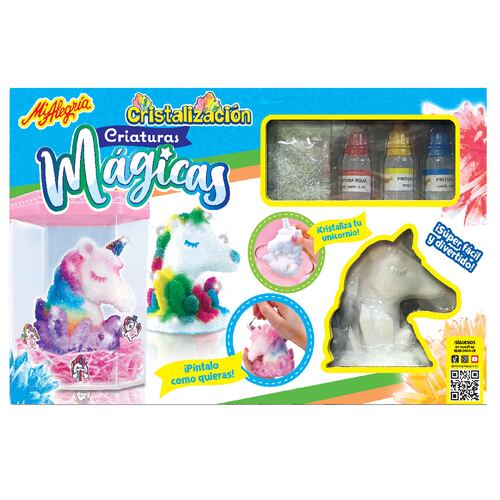 Set Criaturas Mágicas Unicornio Mi Alegría ¡Cristaliza tu Unicornio!