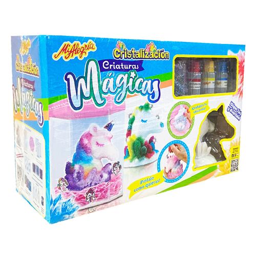 Set Criaturas Mágicas Unicornio Mi Alegría ¡Cristaliza tu Unicornio!