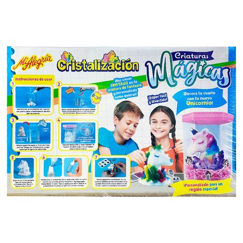 Set Criaturas Mágicas Unicornio Mi Alegría ¡Cristaliza tu Unicornio!