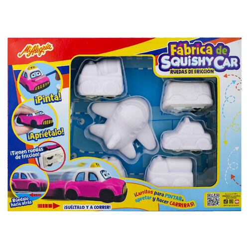 Fábrica de Skuishy Car Ruedas de Fricción Mi Alegría ¡Organiza tus Propias Carreras!