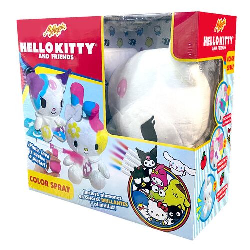 Set Peluche Color Spray kuromi Hello Kitty and Friends Mi Alegría
