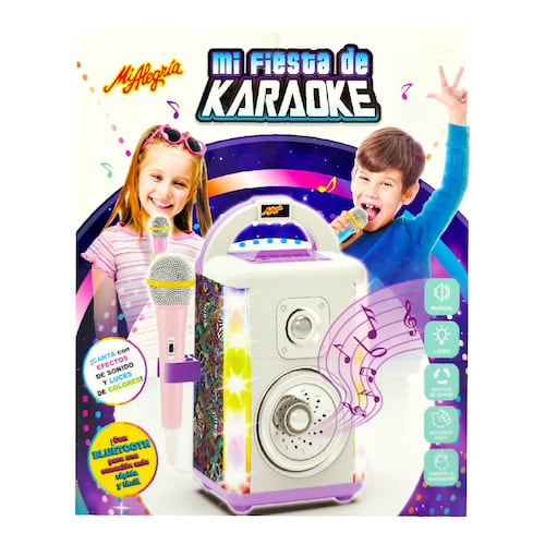 Mi Fiesta de Karaoke Mi Alegría ¡Con Bluetooth!