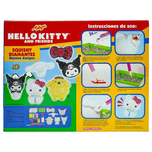Fábrica de Squishy Diamantes Nuevos Amigos Hello Kitty and Friends Mi Alegría