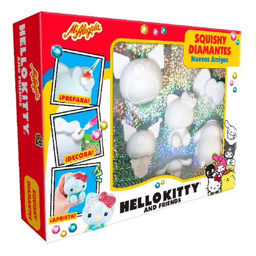 Fábrica de Squishy Diamantes Nuevos Amigos Hello Kitty and Friends Mi Alegría