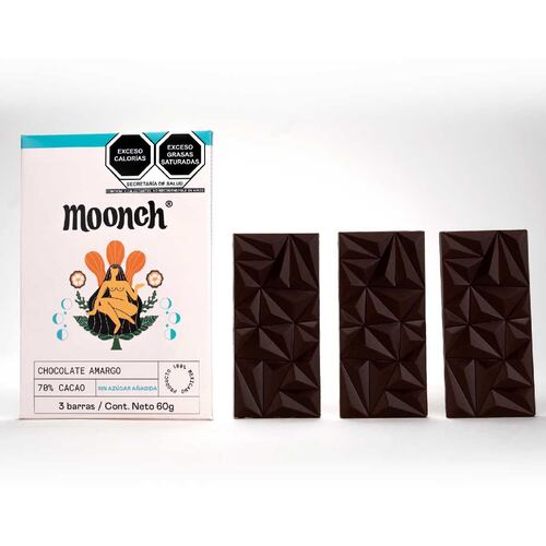 Chocolate Amargo 70% Cacao Moonch