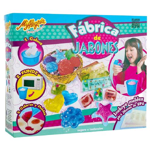 Set Juego Fábrica de Jabones Mi Alegría