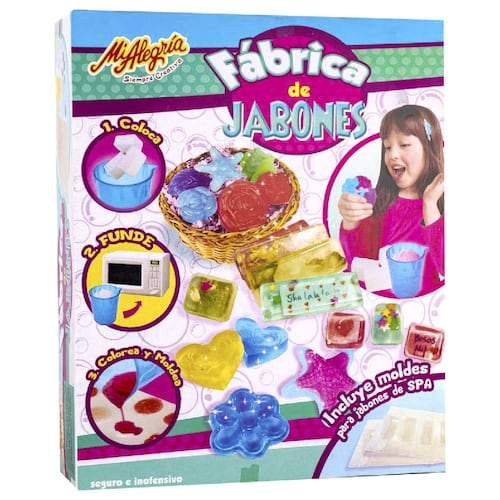 Set Juego Fábrica de Jabones Mi Alegría