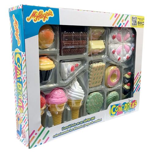 Set De Comidas Pastel  2233-4 Mi Alegría