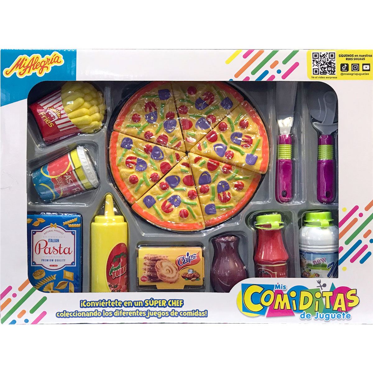 Set De Comidas Piza 2233 6 Mi Alegr a