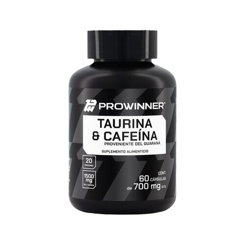 Taurina & Cafeína 60caps