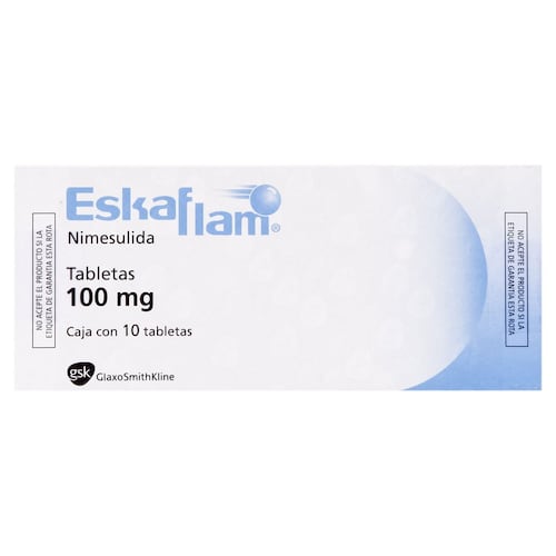 Eskaflam 100 mg. Tab.c/10