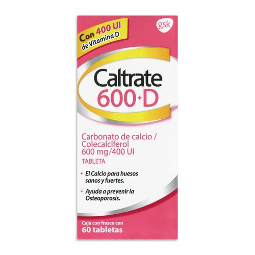 CALTRATE 600+D TAB 60