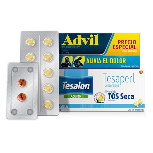 Tesalon Perlas + Advil