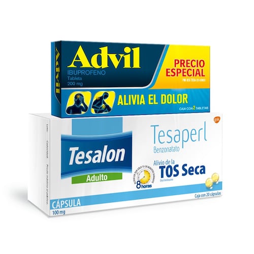 Tesalon Perlas + Advil