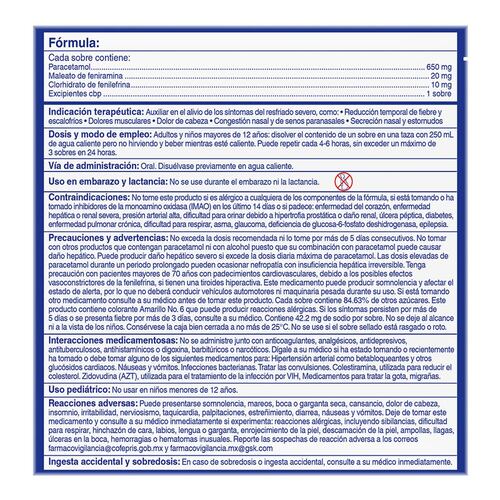 Theraflu Exverde 10mg 10sobres econpack
