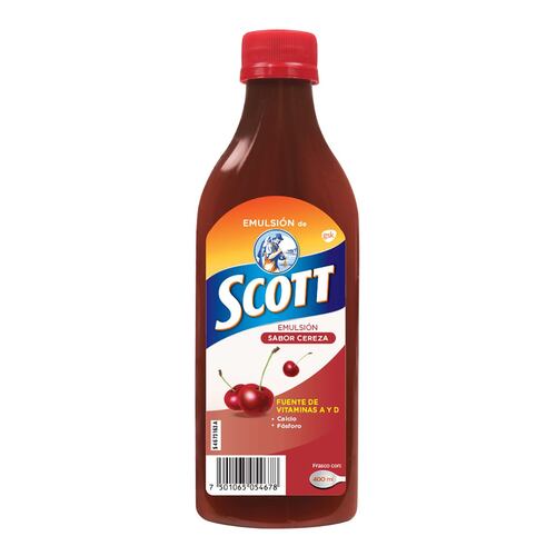 Emulsion scott cereza 400 ml