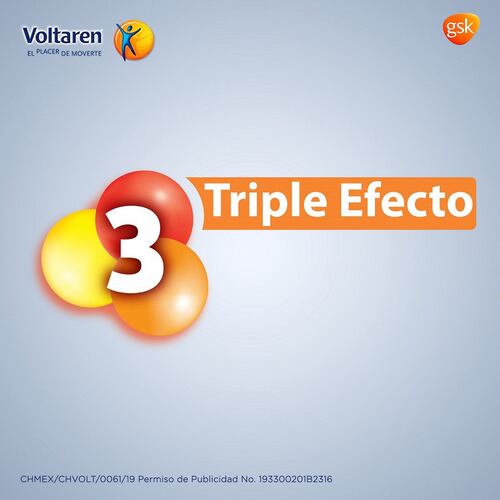 Gel Voltaren Emulgel Triple Efecto 150 g Diclofenaco 1.16%