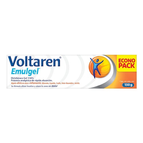 Gel Voltaren Emulgel Triple Efecto 150 g Diclofenaco 1.16%