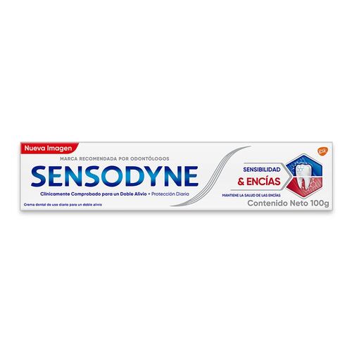 CREMA DENTAL SENSODYNE SENSIBILIDAD & ENCIAS 100 G