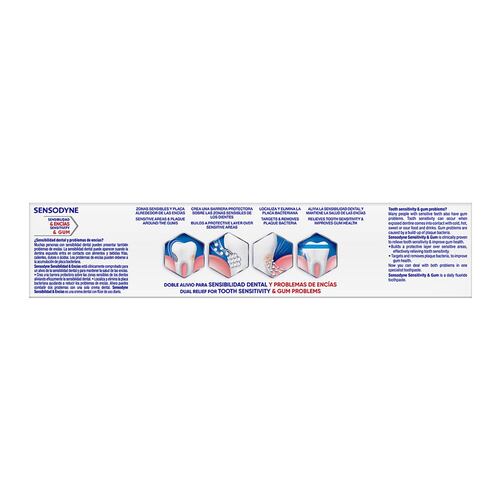 CREMA DENTAL SENSODYNE SENSIBILIDAD & ENCIAS 100 G