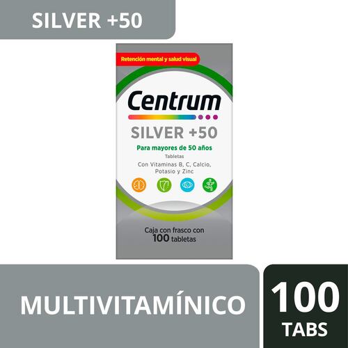 Centrum Silver +50 100tabs