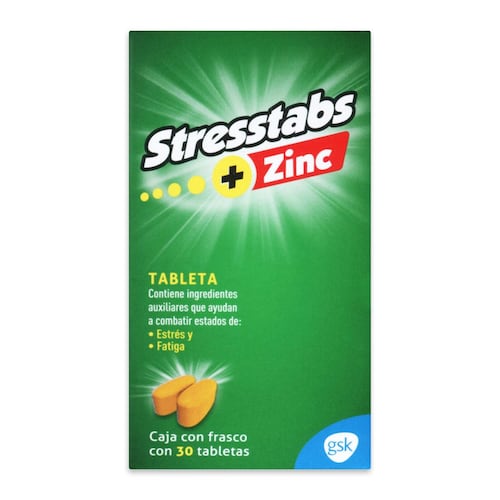 Stresstabs 600 Zinc 30 tabletas