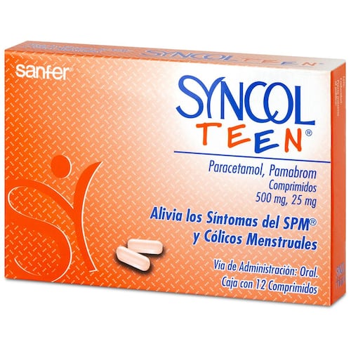 Syncol Teen 500 mg / 25 mg