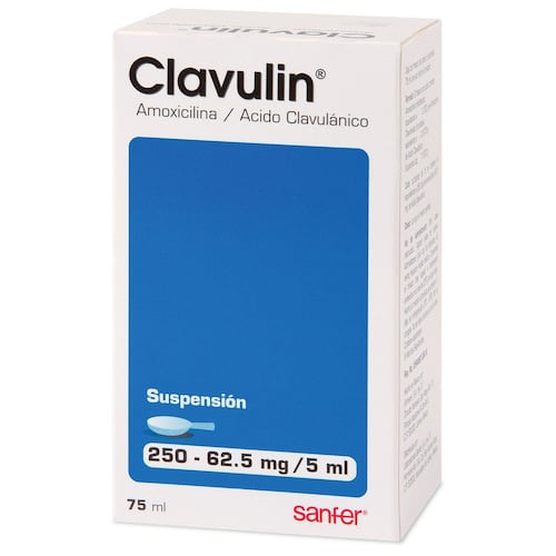 Clavulin 250 mg susp 75 ml   349