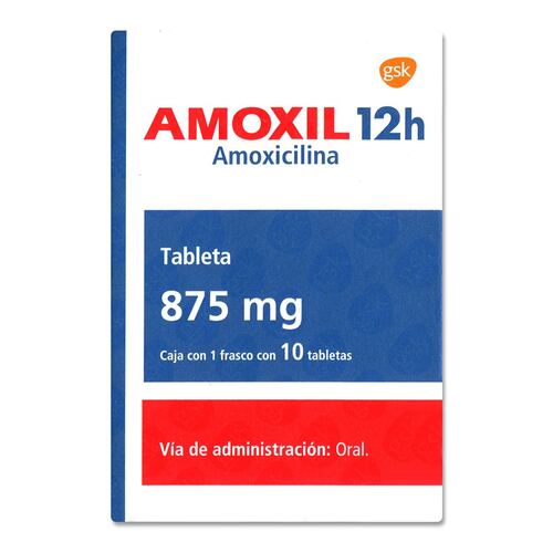 Amoxil 12h T 10 875mg