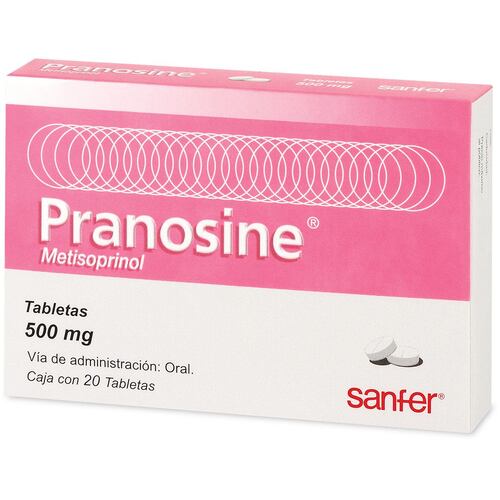 PRANOSINE 500 MG TAB 20