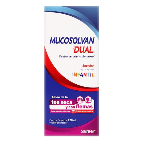 Mucosolvan Dúo Jarabe 120 ml 113/150mg