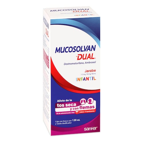 Mucosolvan Dúo Jarabe 120 ml 113/150mg