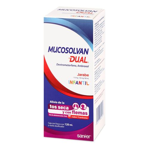 Mucosolvan Dúo Jarabe 120 ml 113/150mg