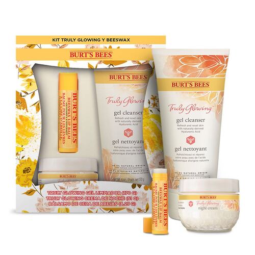 Kit cuidado rostro y labios 3pz burts bees