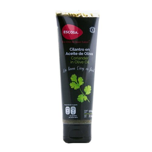 Pasta de Cilantro Con Aceite de Oliva 100 Grs.