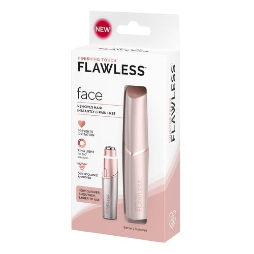 Removedor de Vello Facial Finishing Touch Flawless Rosé