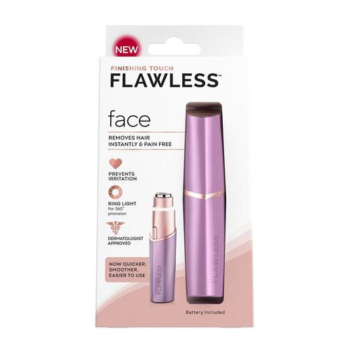 Removedor de Vello Facial Flawless Lavanda Glow 4.0