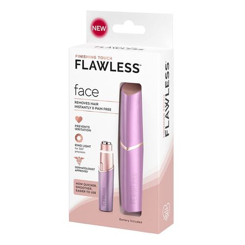 Removedor de Vello Facial Flawless Lavanda Glow 4.0