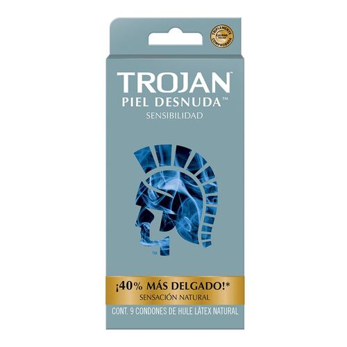 Condones de Latex Ultra Delgados Trojan 9 piezas