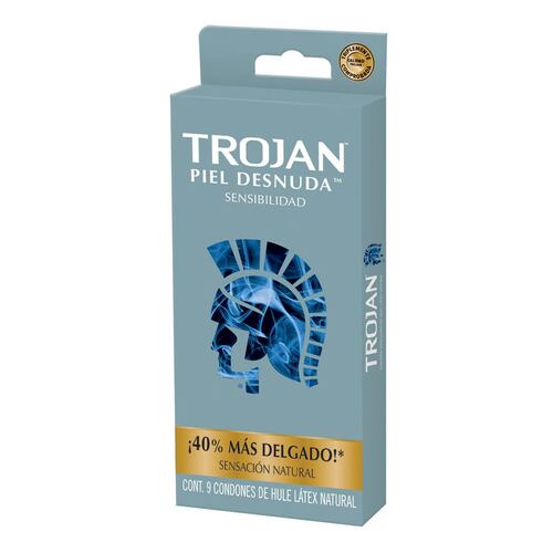 Condones de Latex Ultra Delgados Trojan 9 piezas