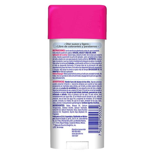 Crema Depilatoria para Piel Sensible con Aceite 100% Natural de Coco Nair 86ml