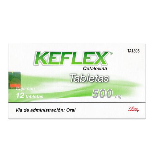 Keflex 500 Mg. Tab.C/12