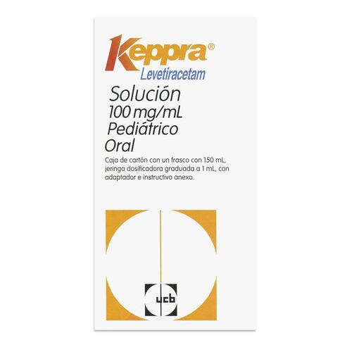 KEPPRA 100MG/ML SOL 150 ML