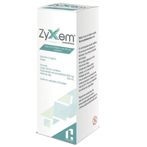 Zyxem  5mg con 20 ml