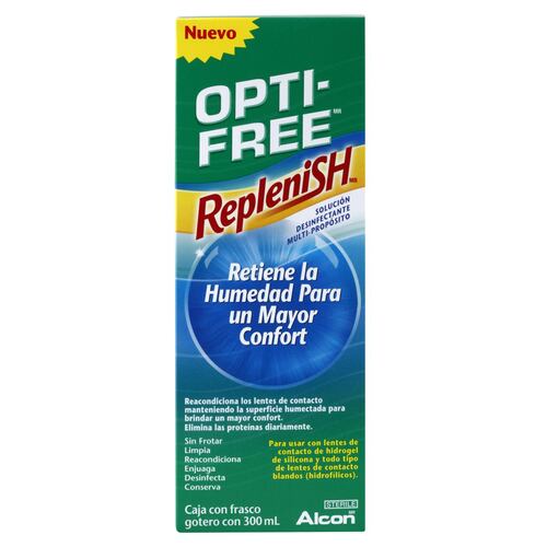 Solución Opti Free  Replenish 300 ml